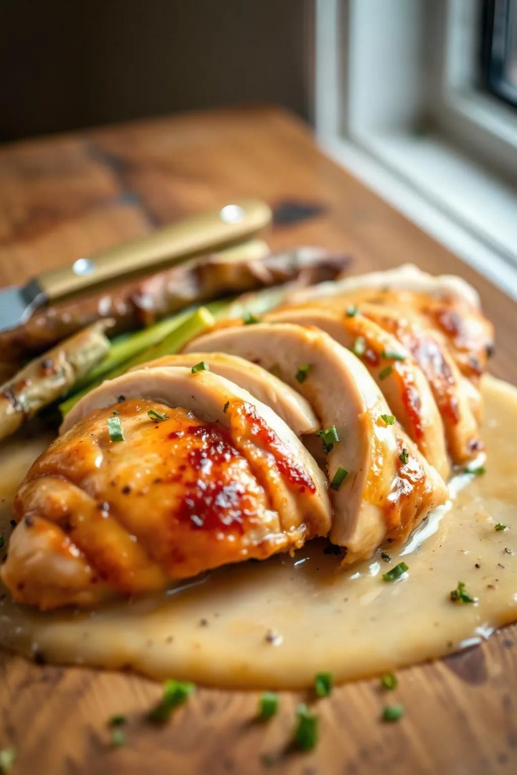 Perfectly Juicy Baked Chicken Breast