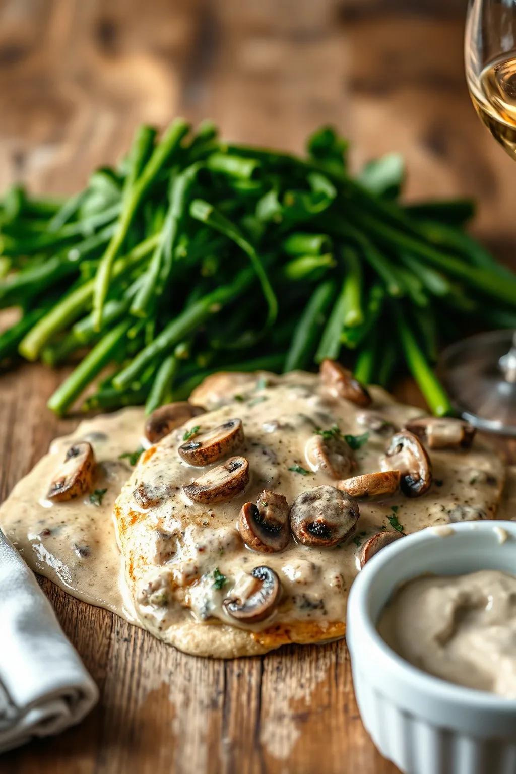 Classic Chicken Marsala with Creamy Mushroom Sauce