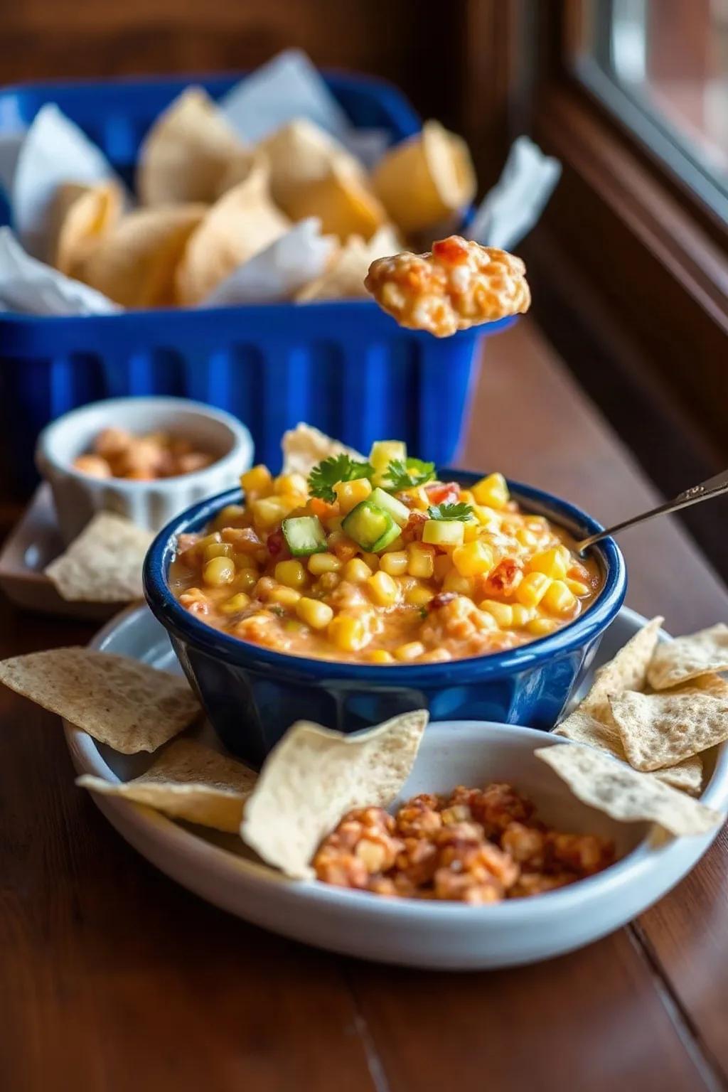 Mexican Street Corn Dip: Hot Cheesy Elote Delight