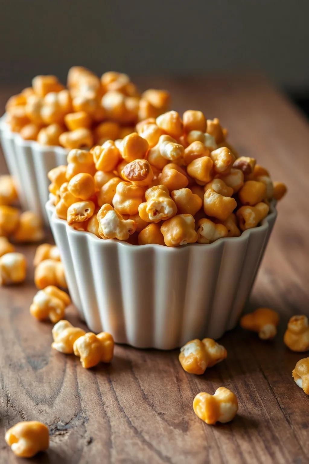 Receta de Palomitas de Maíz con Caramelo al Horno