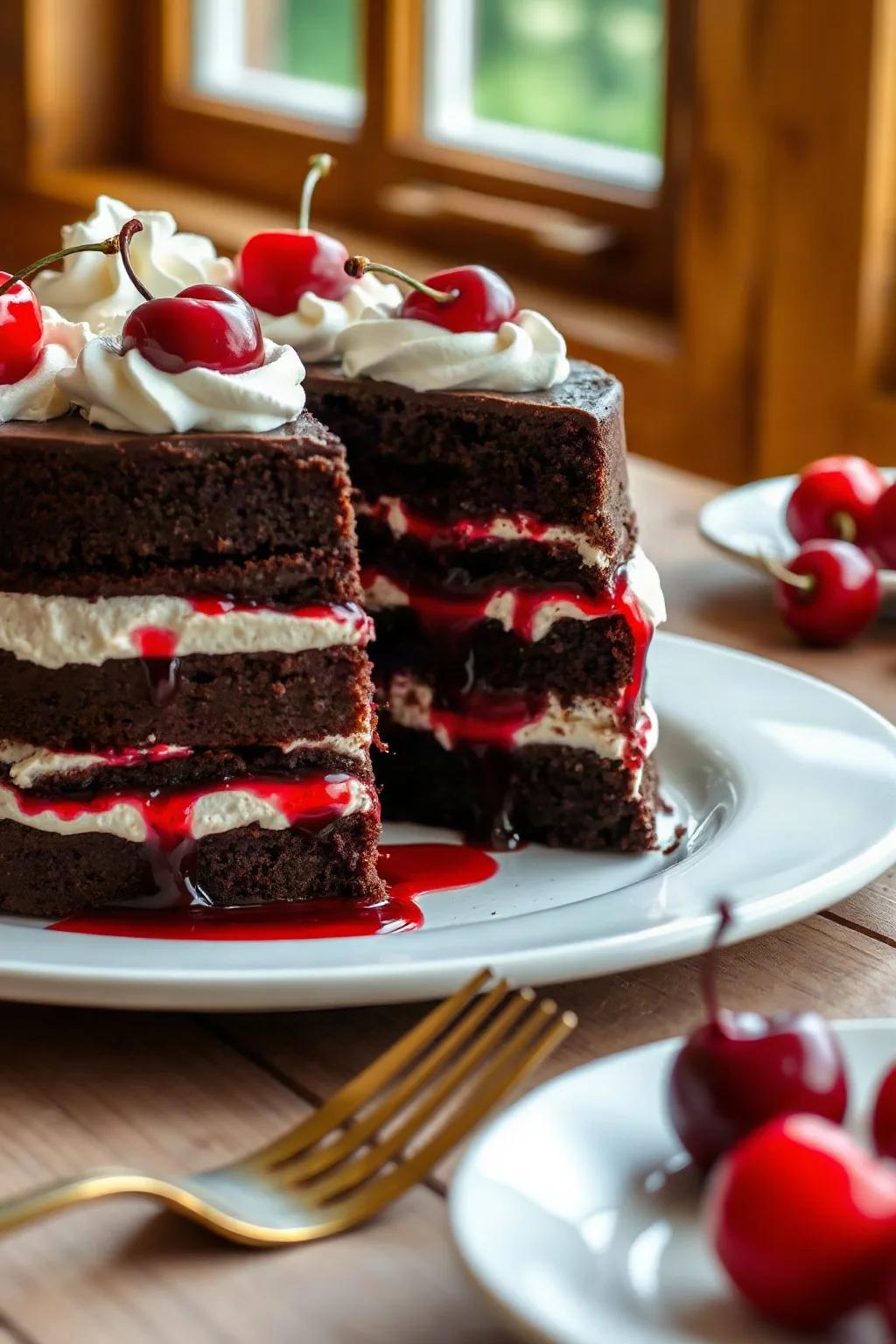 Classic Black Forest Cake Recipe