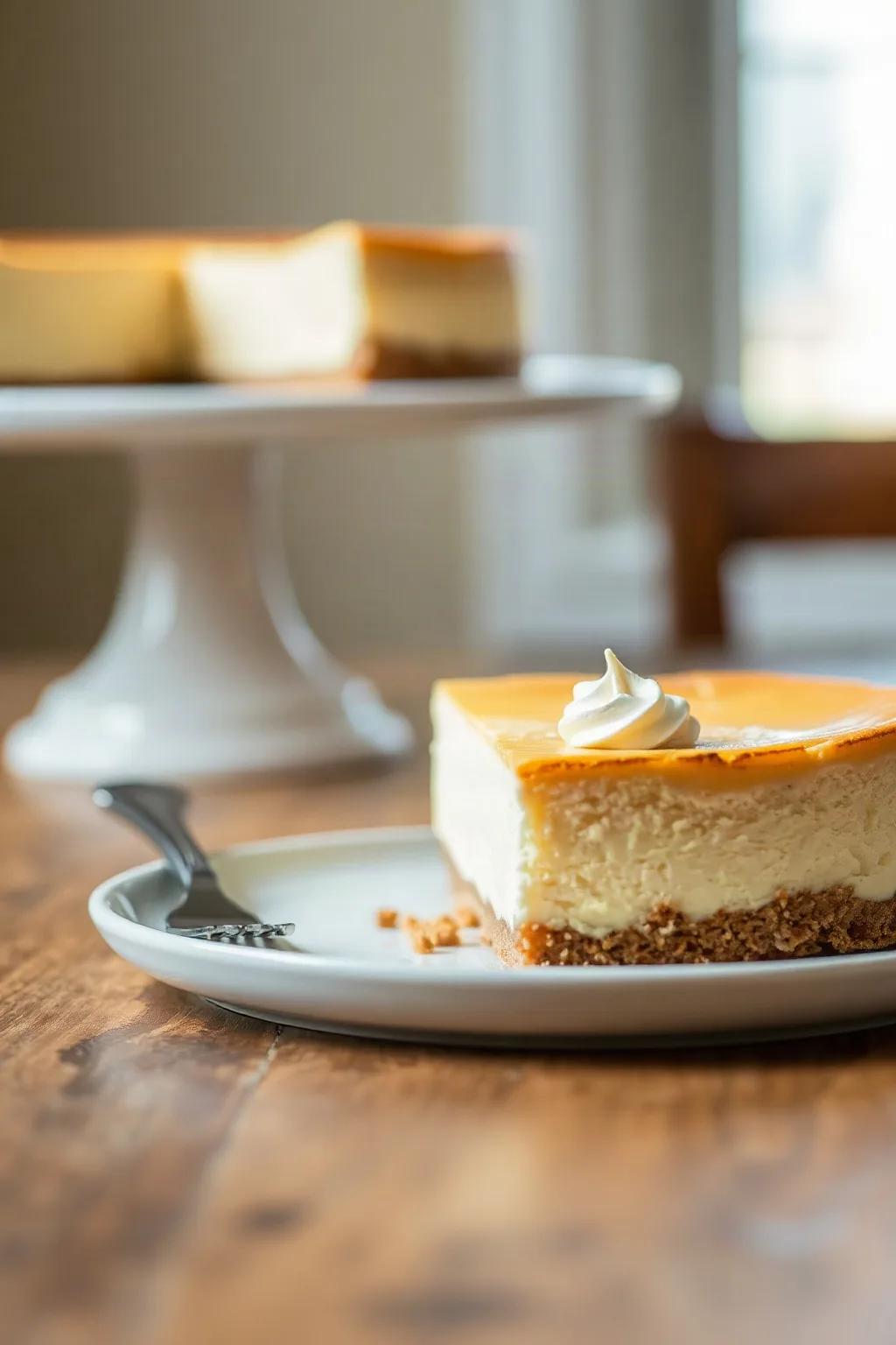 Easy Philadelphia Cheesecake with Graham Crust