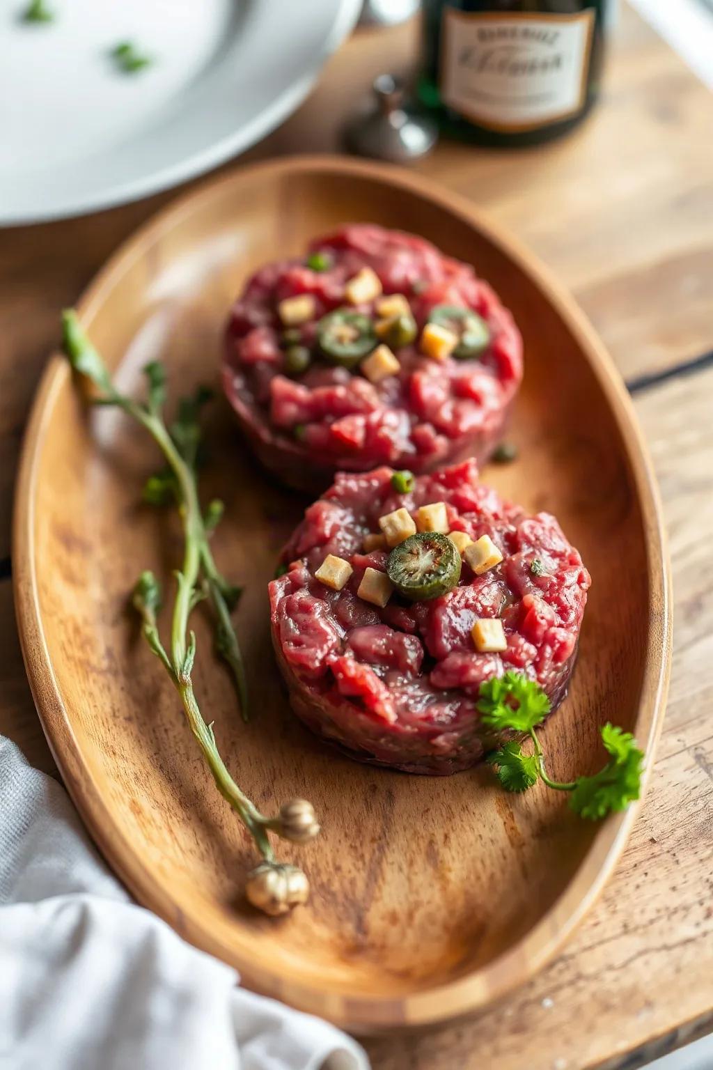 Receta de Steak Tartar Clásico