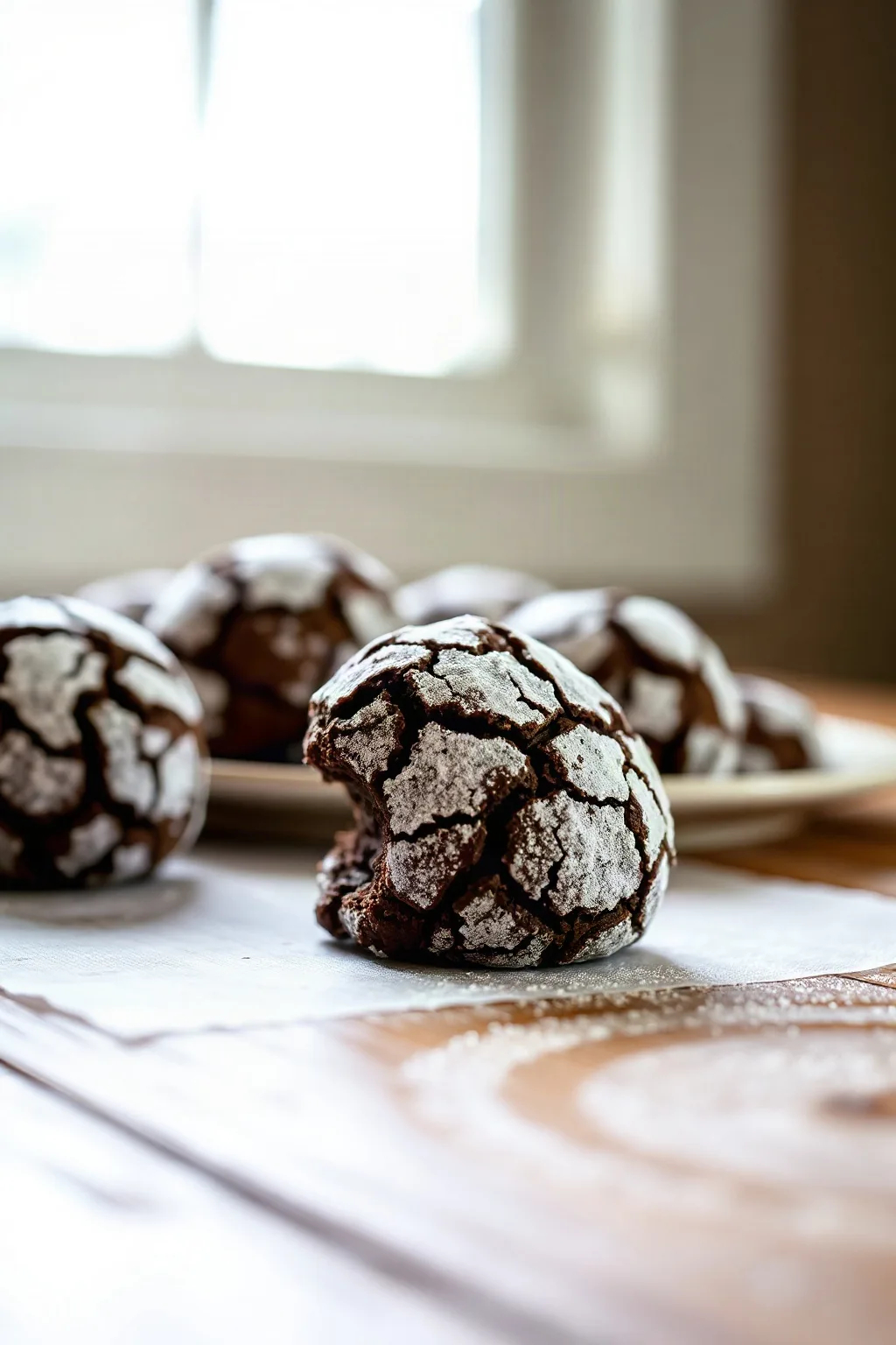 Perfect Chocolate Crinkles