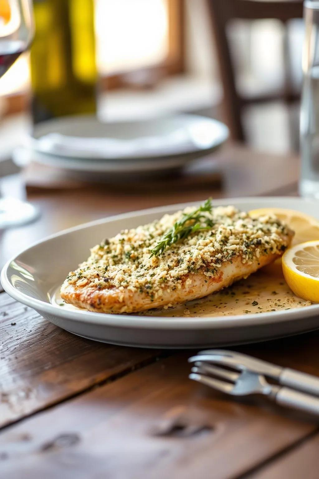Baked Haddock with Herb Crumb