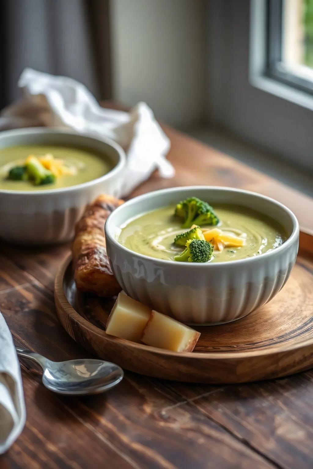 Classic Cream of Broccoli Soup