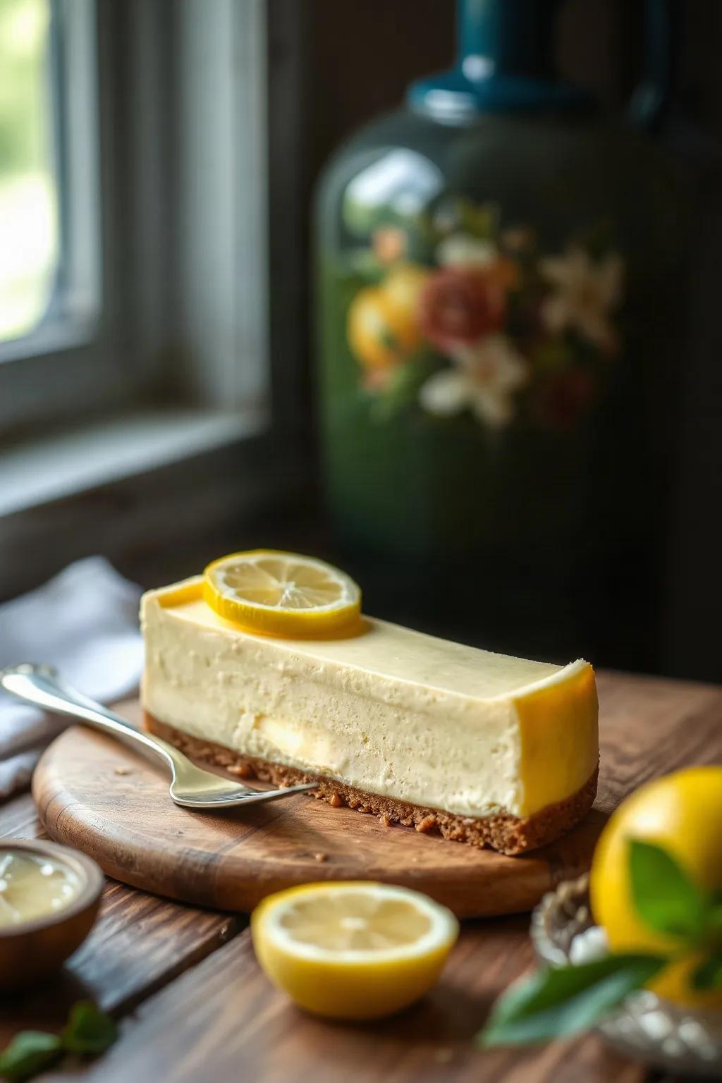 Gluten-Free Lemon Cheesecake