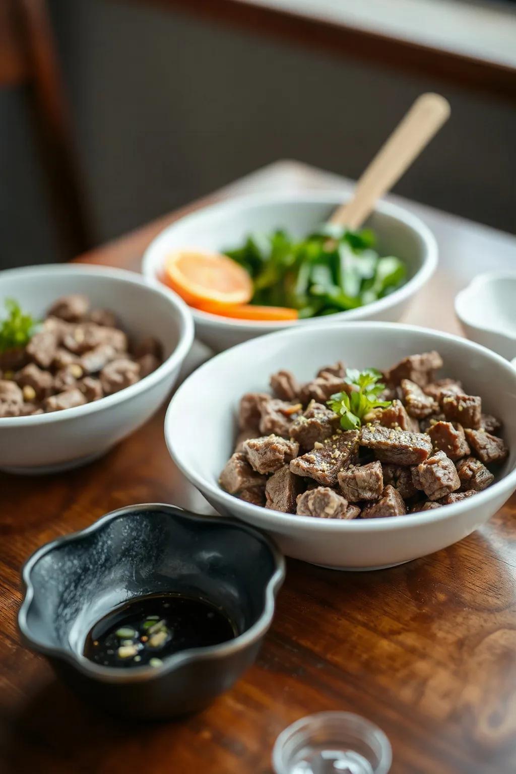 Quick Korean Ground Beef Bowl