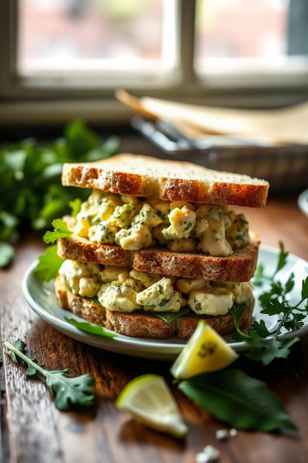 Classic Egg Salad Sandwich Recipe