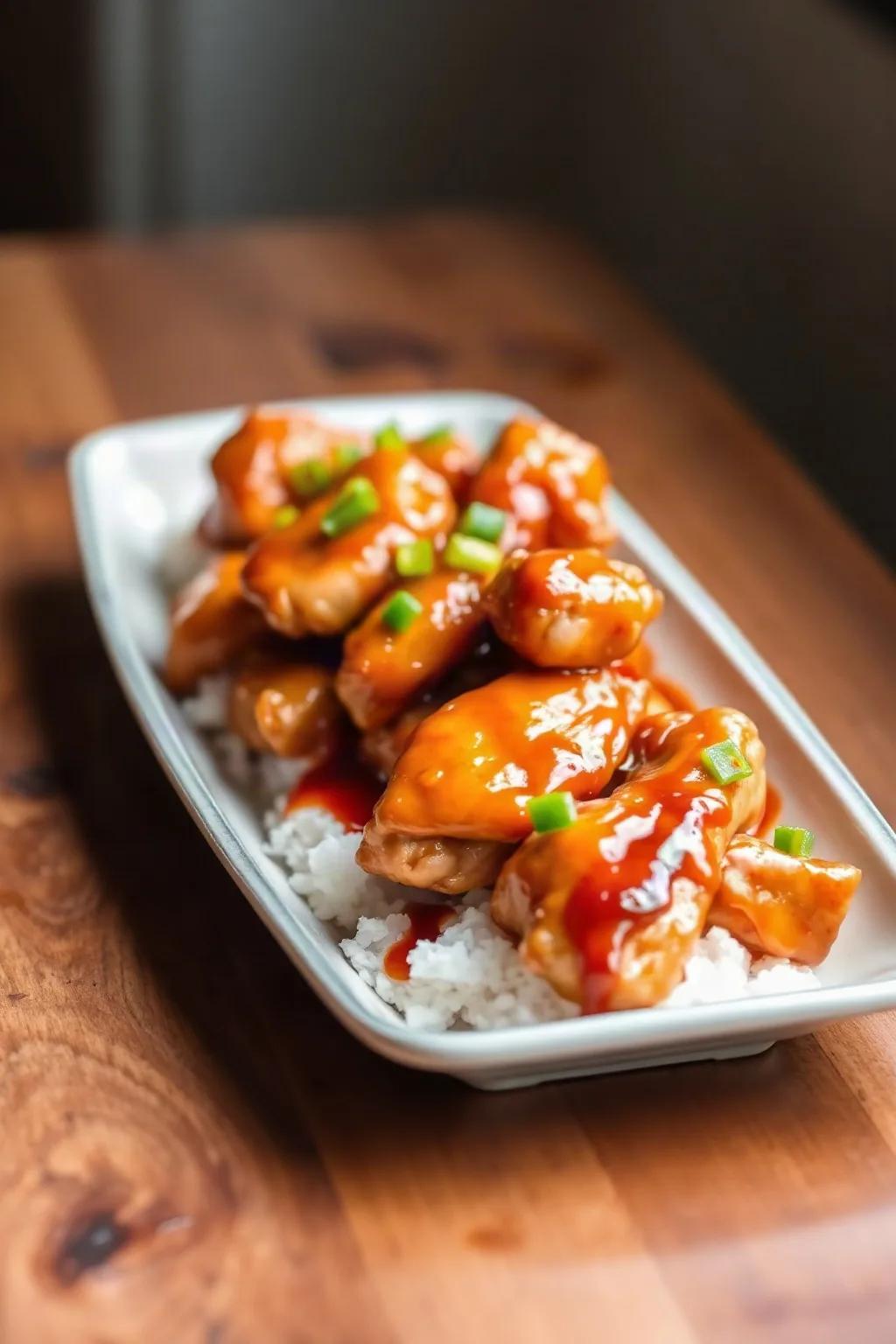 Pollo General Tso al Horno