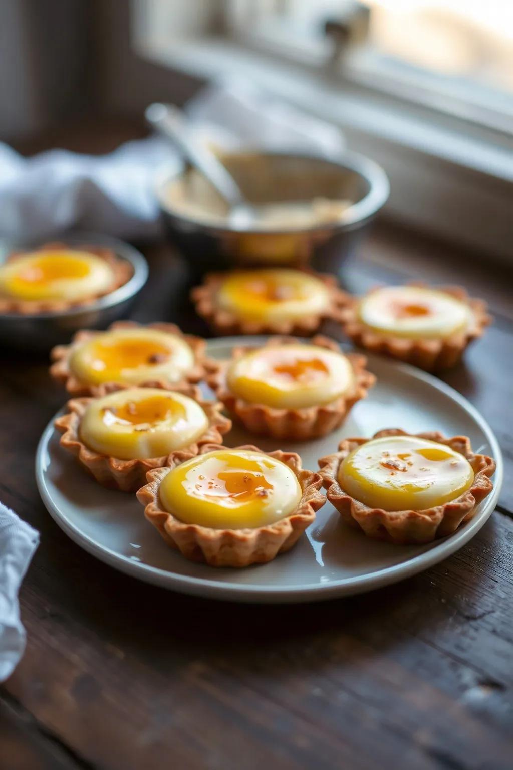 Tartaletas de Huevo