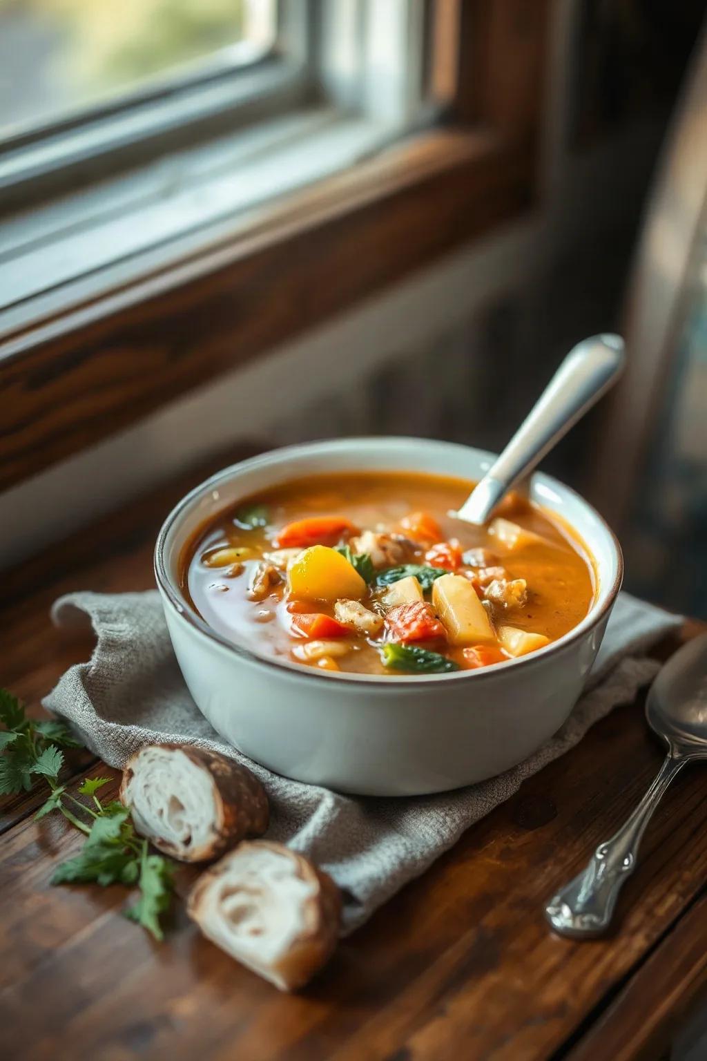 Leftover Vegetable Soup