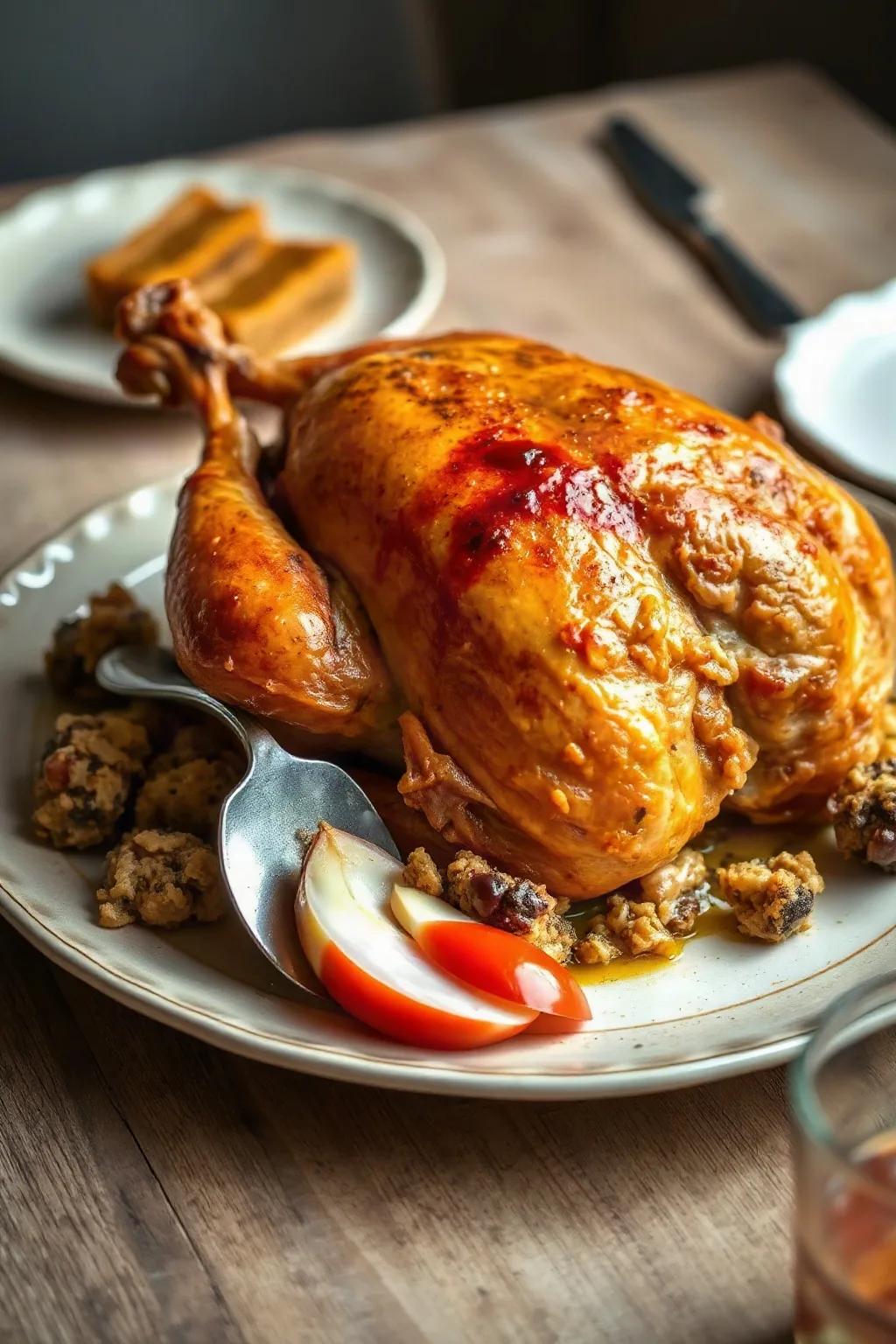 Pavo con Tres Rellenos