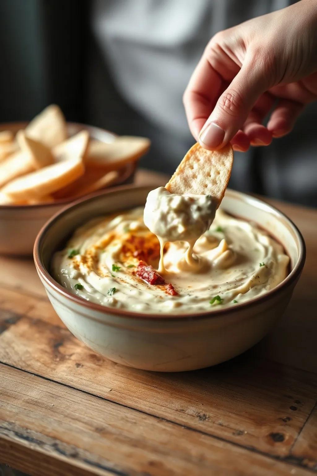 Dip Caliente de Alcachofa