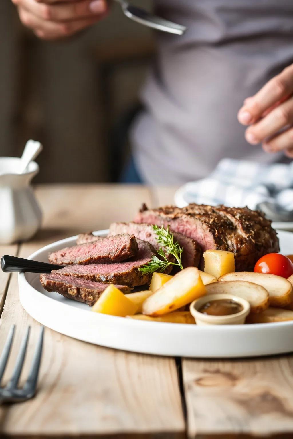 Easy and Economical Roast Beef