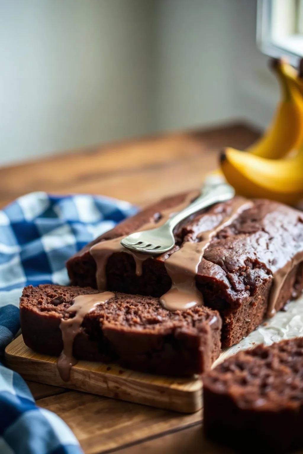 Double Chocolate Banana Bread