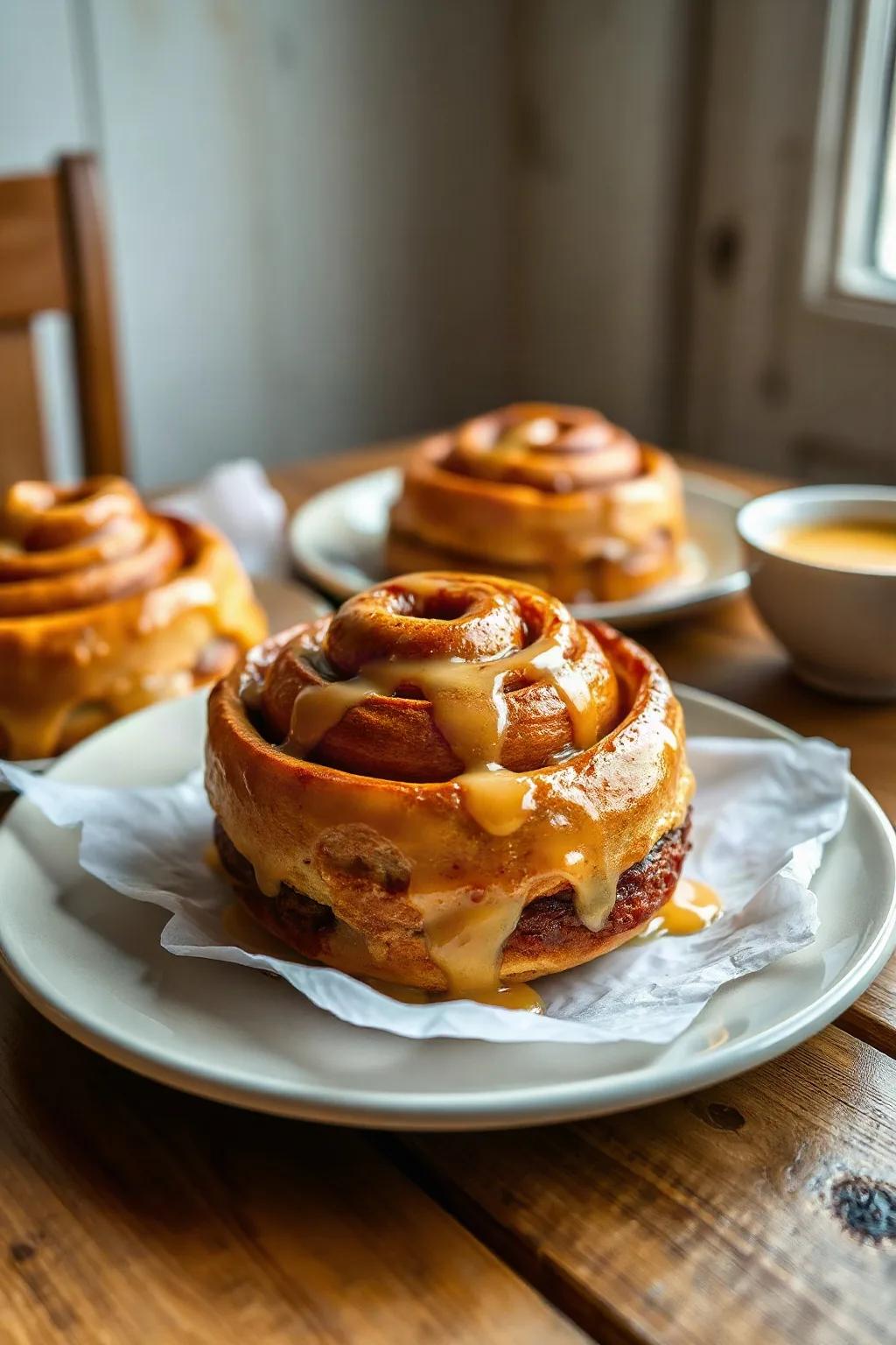 Cinnamon Brioche Sticky Buns