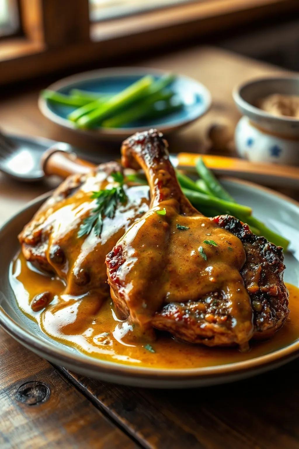 Maple and Curry Pork Chops