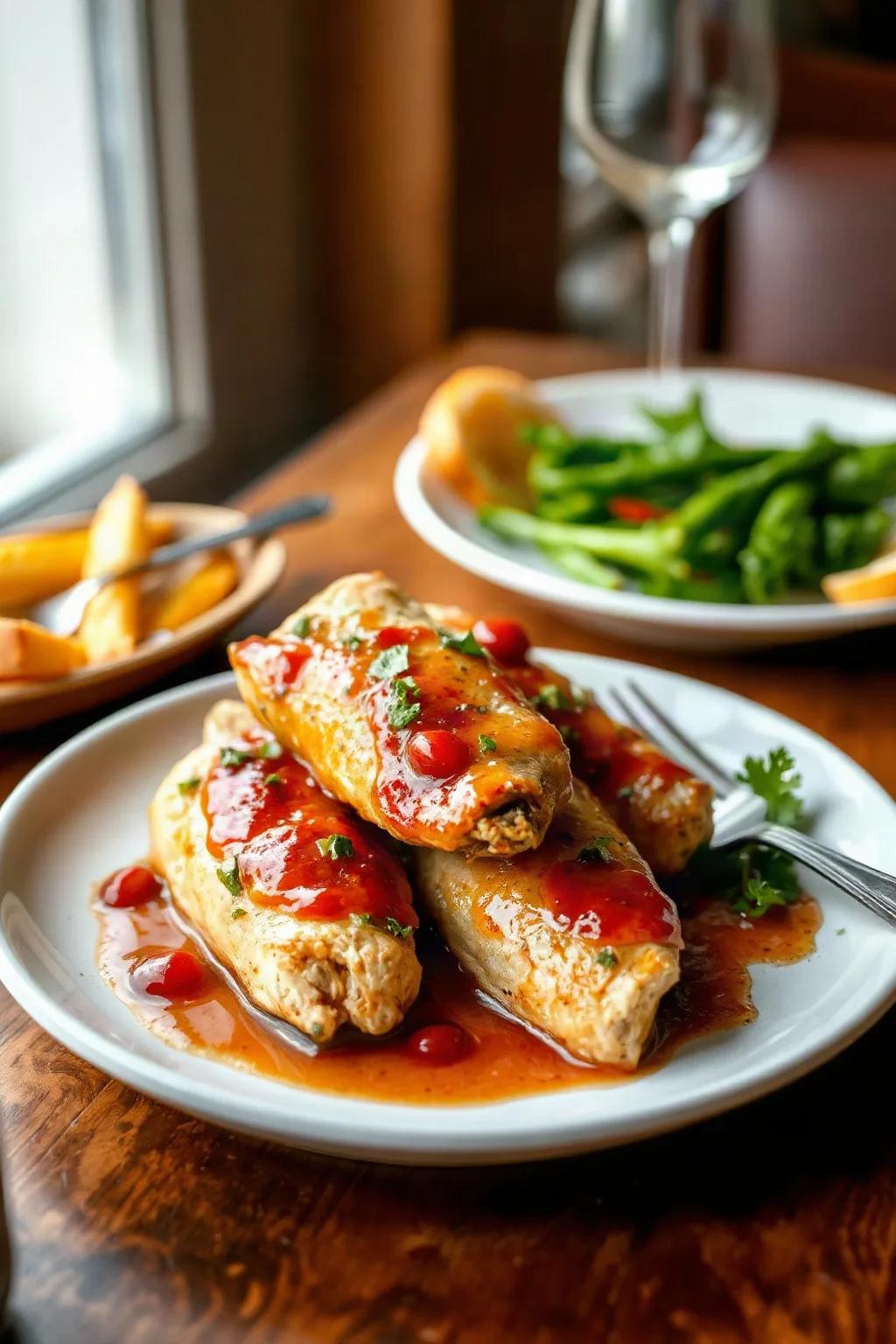 Chicken Supremes with Quick Sauce