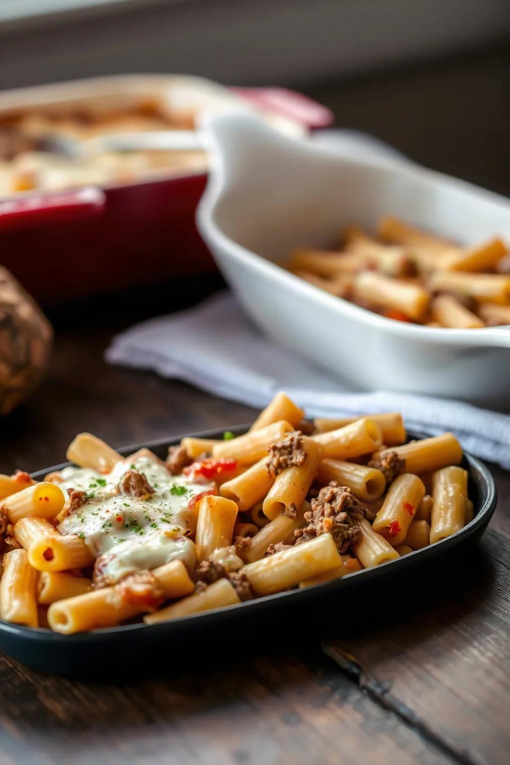 Macarrones al Horno con Carne y Queso