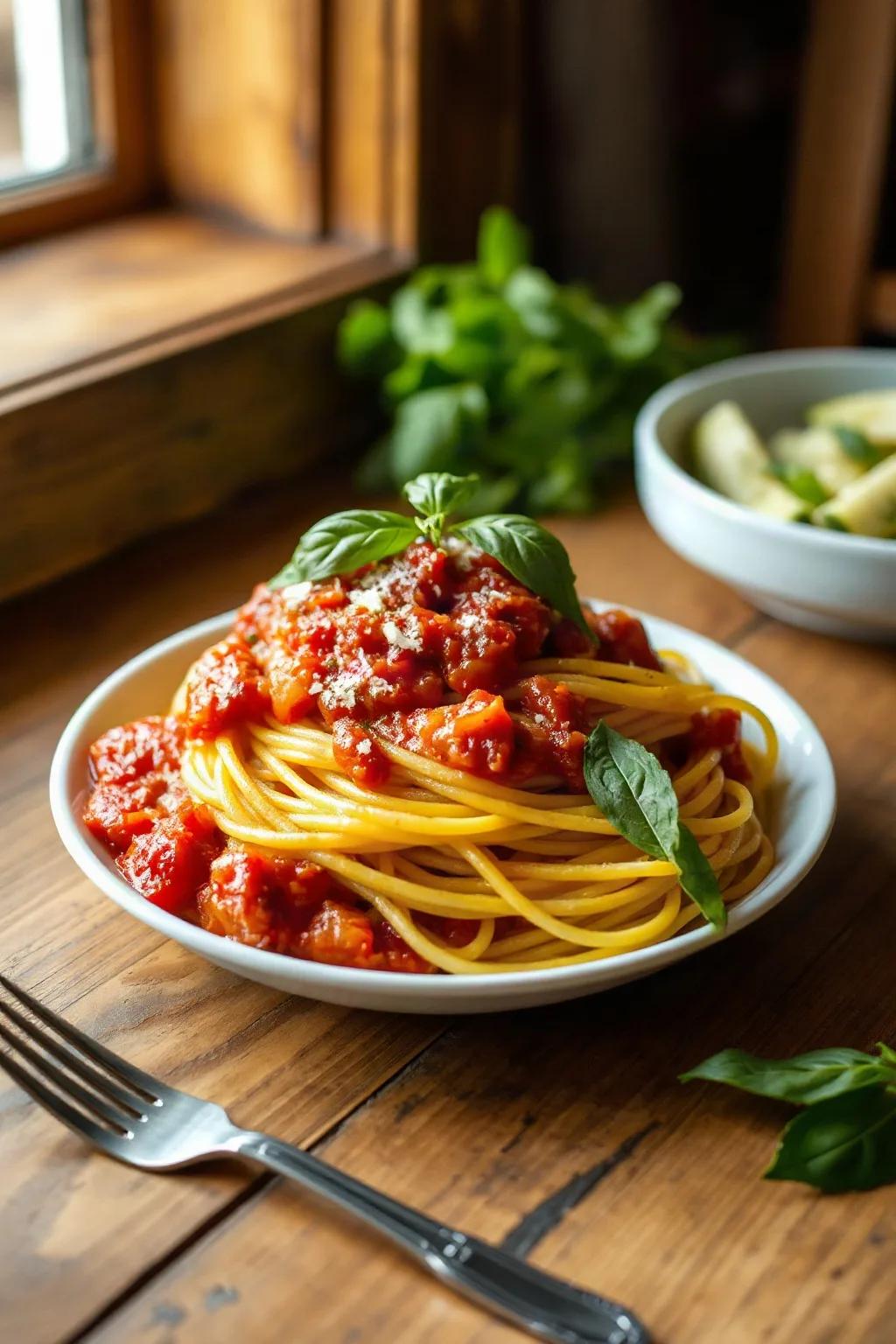 Spaghetti Squash Marinara