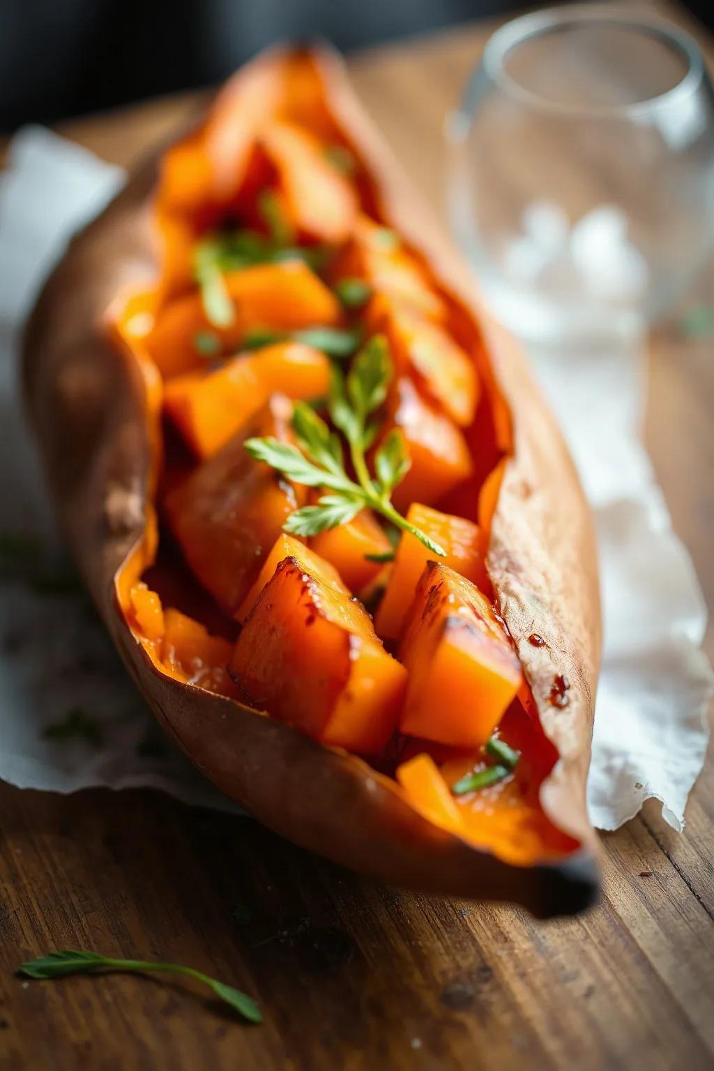 Oven-Baked Sweet Potatoes