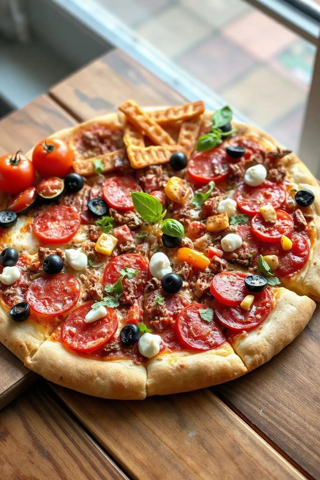 Fully Loaded Pizza à la Ricardo
