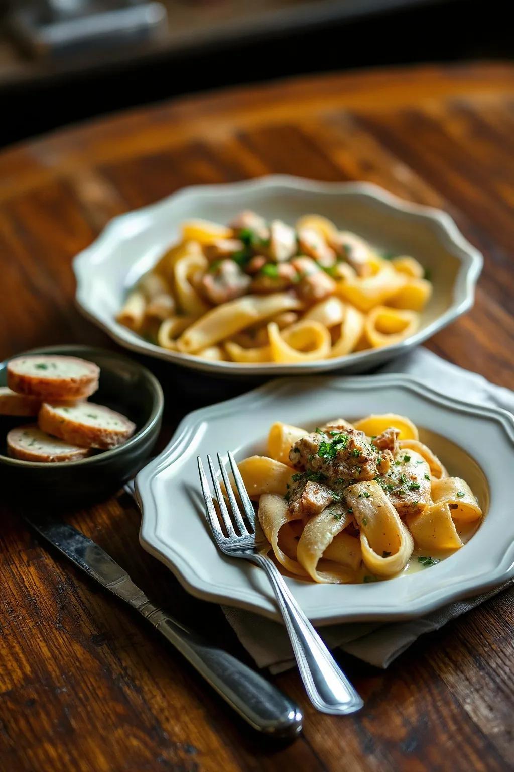 Creamy Chicken Gemellis