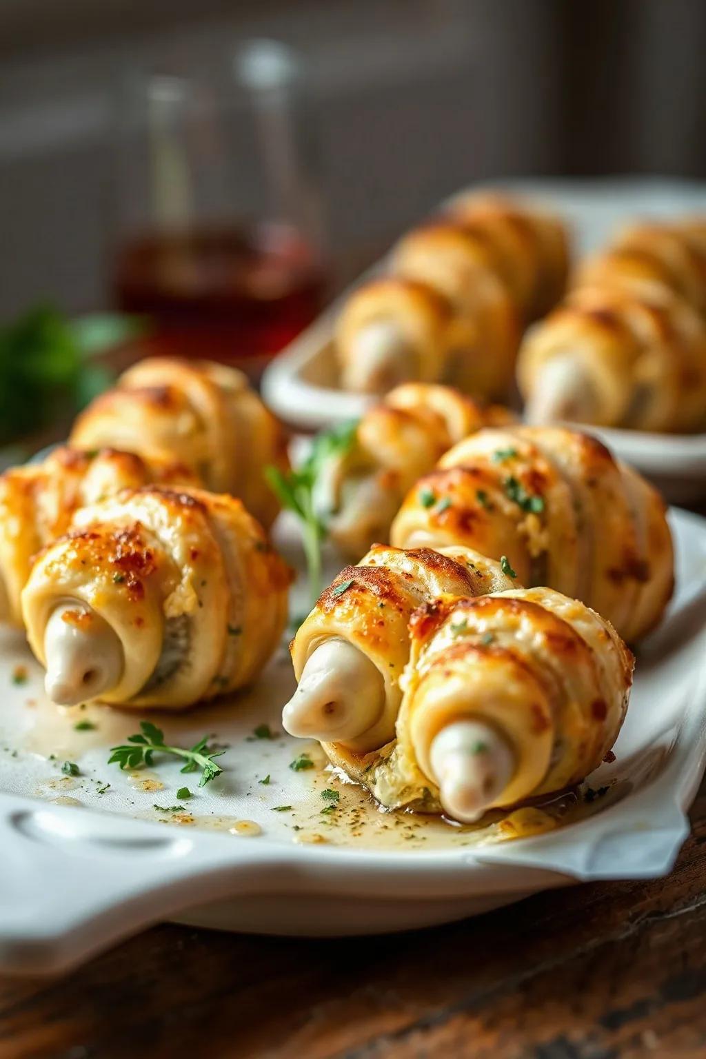 Garlic and Herb Gratinated Escargots