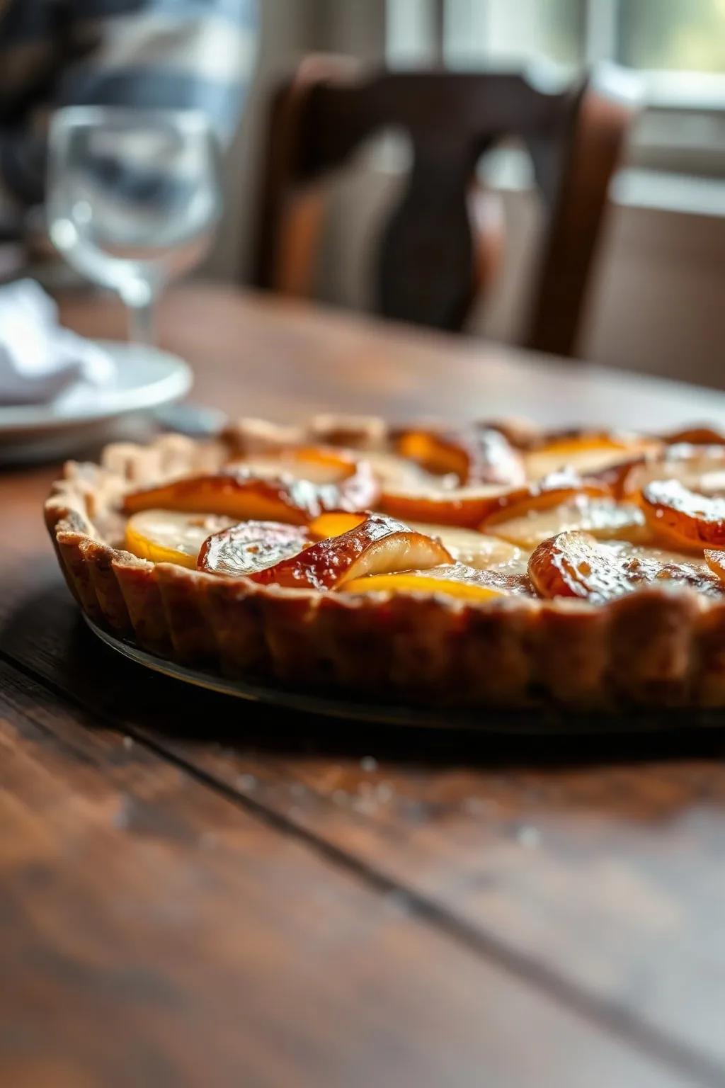 Caramelized Apple Tart with Calijo