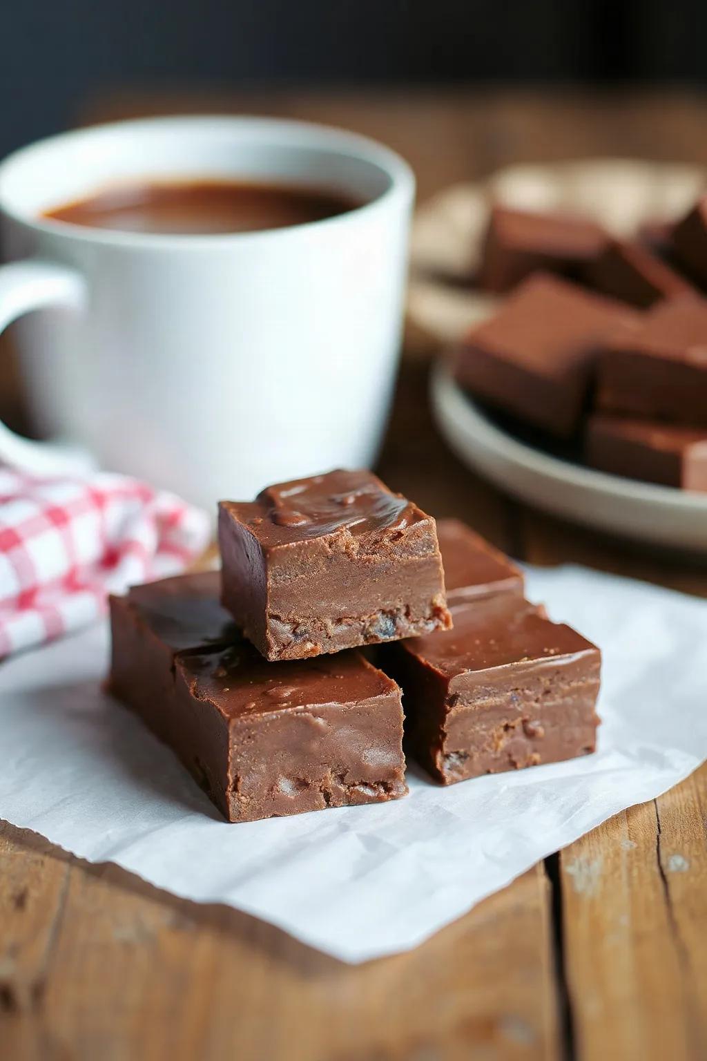 Super Easy Chocolate Fudge