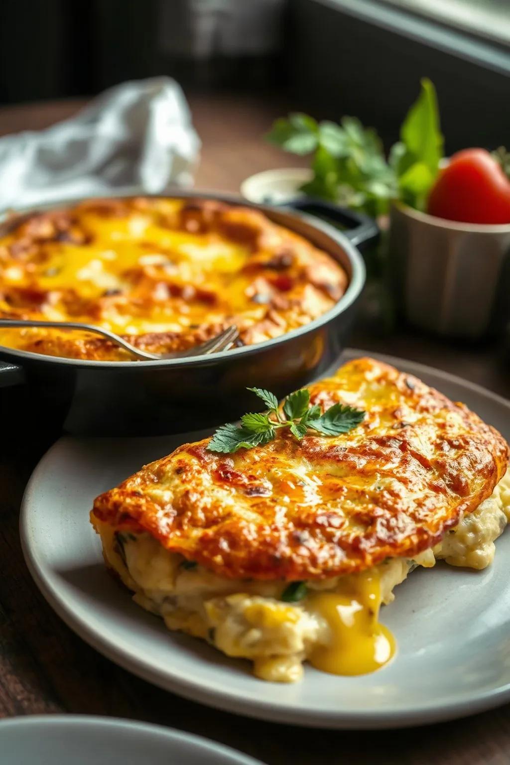 Omelette au four