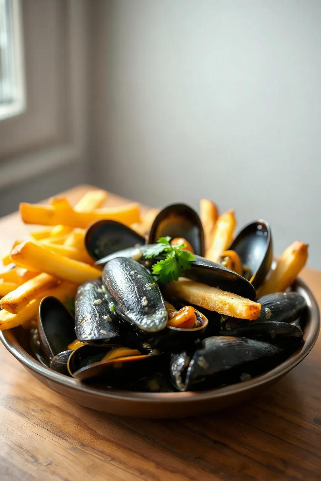Moules Marinière et Frites