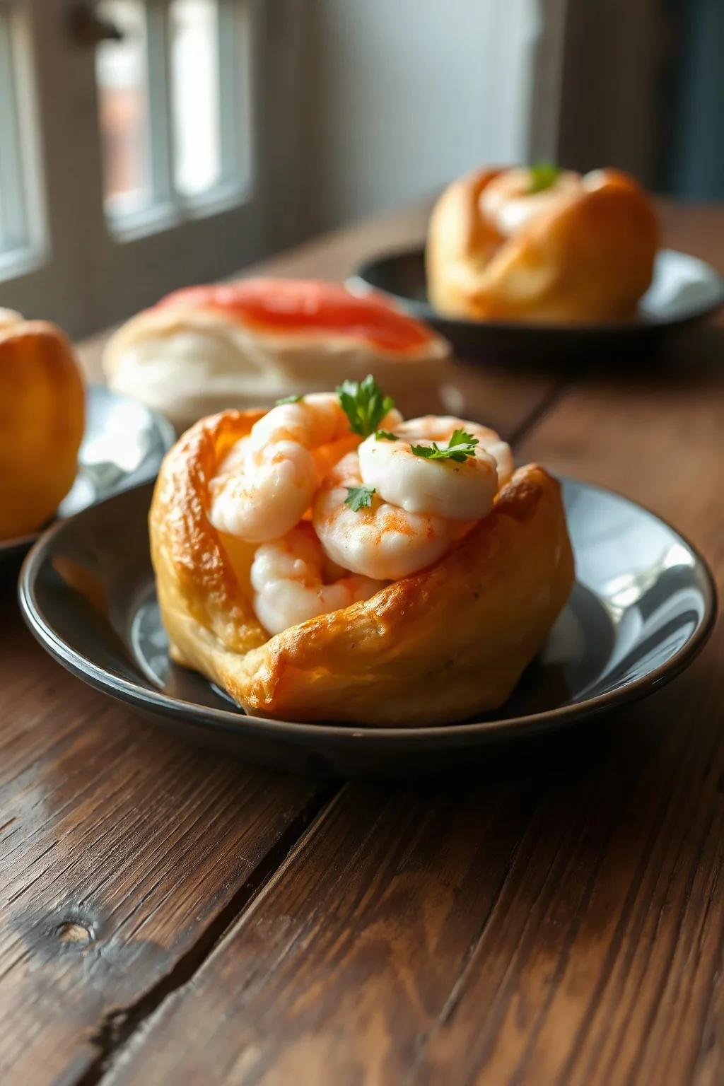 Vol-au-Vent de Camarones