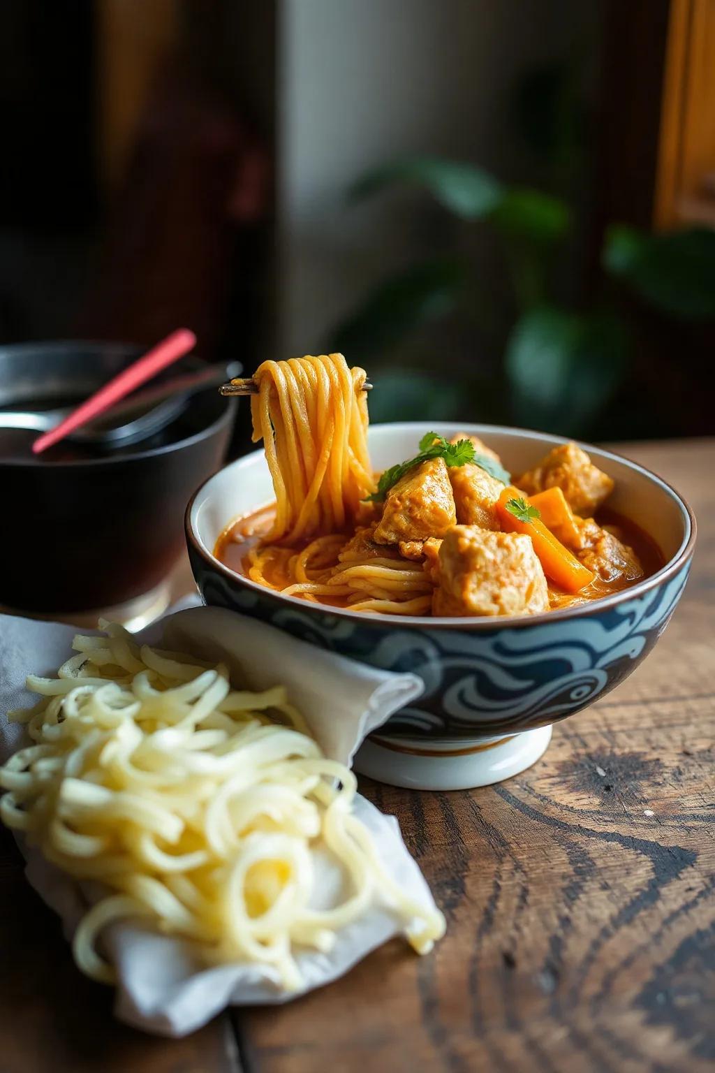 Chicken Curry Noodles