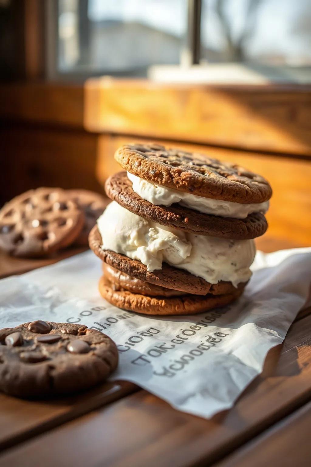 Giant Ice Cream Sandwich