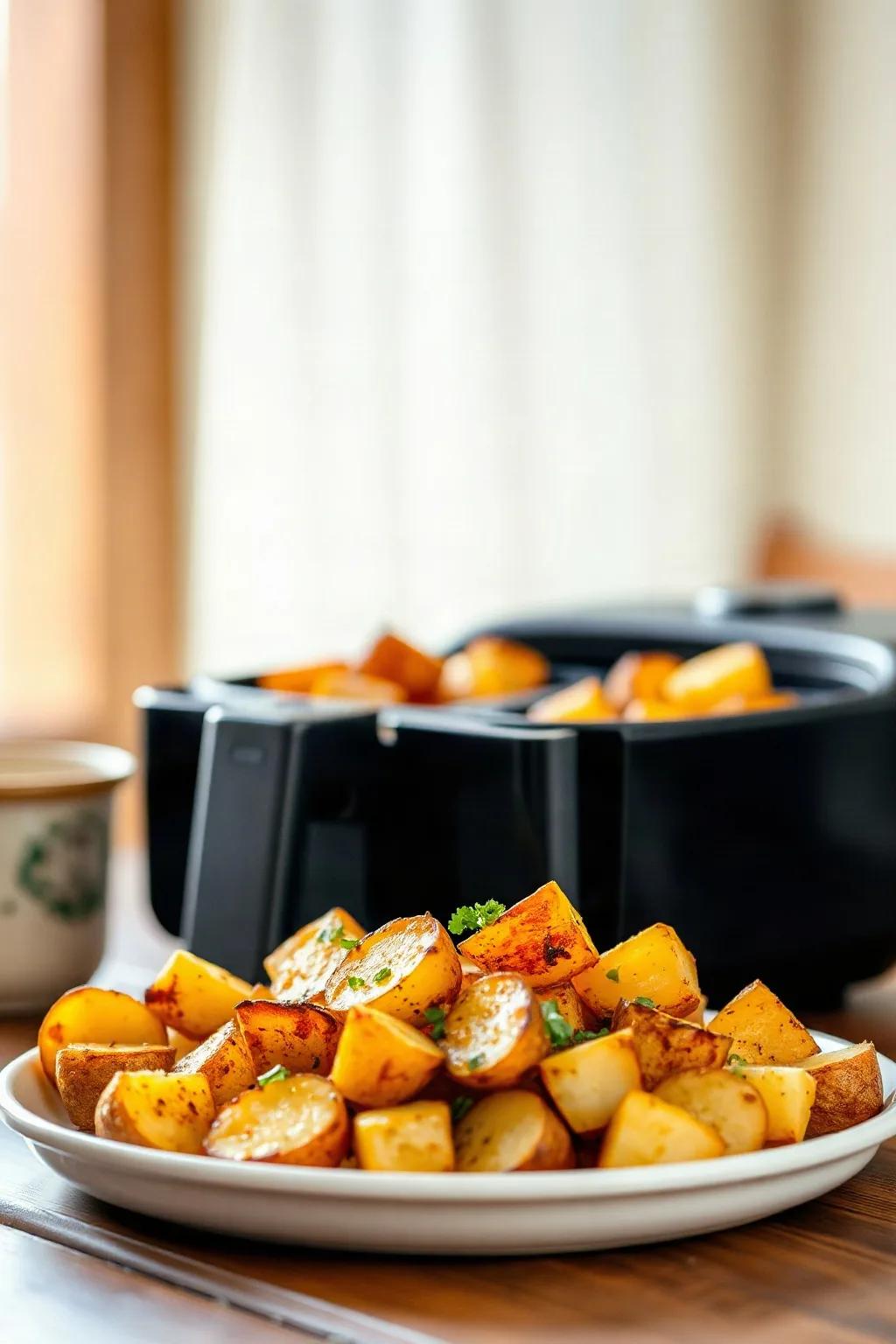 Air Fryer Breakfast Potatoes
