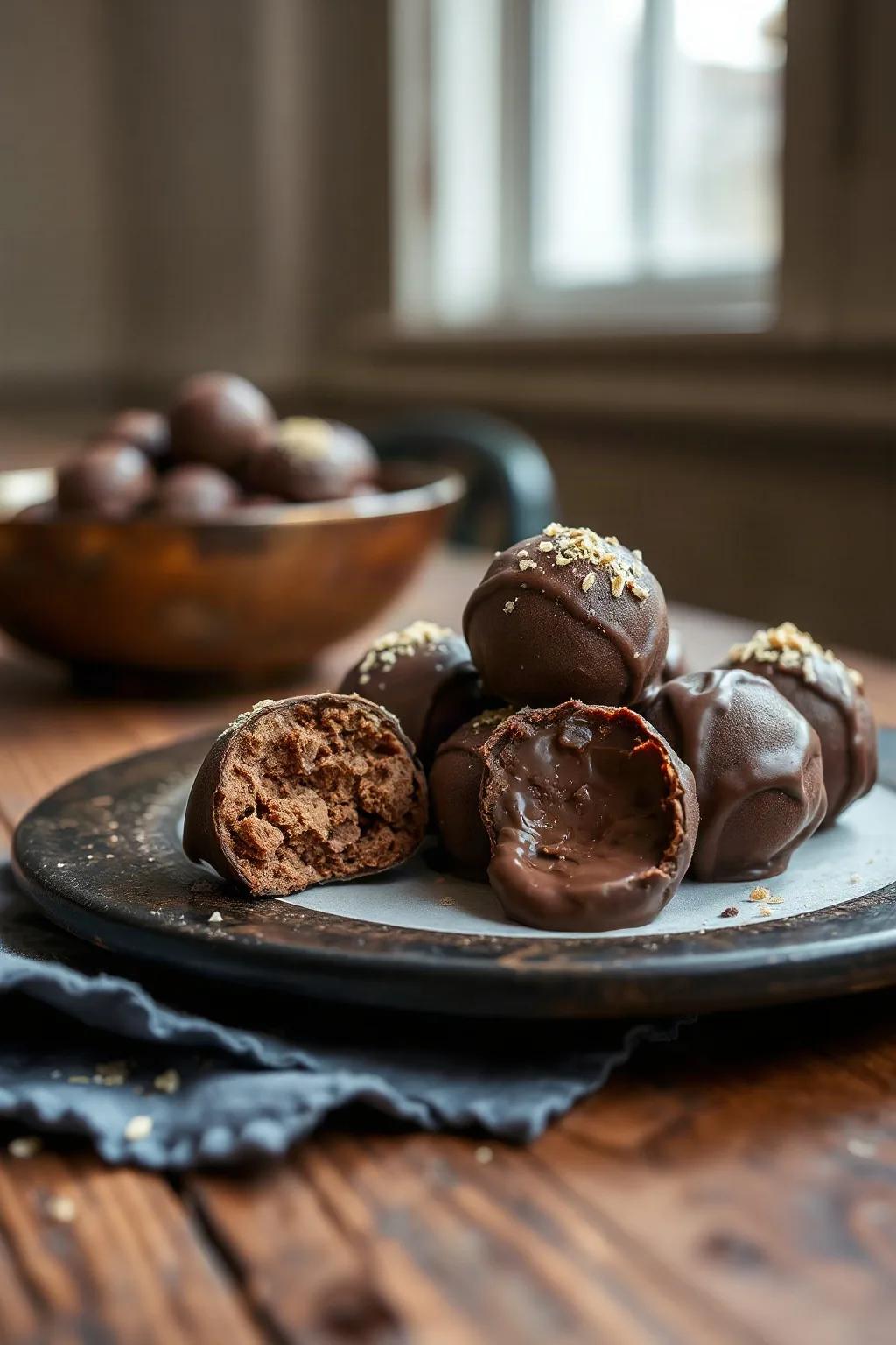 Homemade Chocolate Truffles