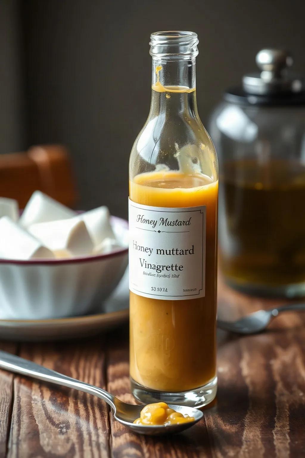 Vinaigrette à la moutarde et au miel