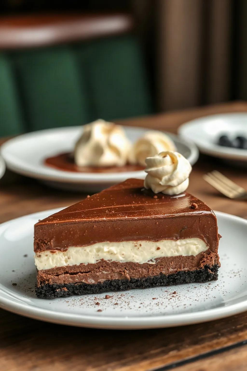 Chocolate and Cheese Cake
