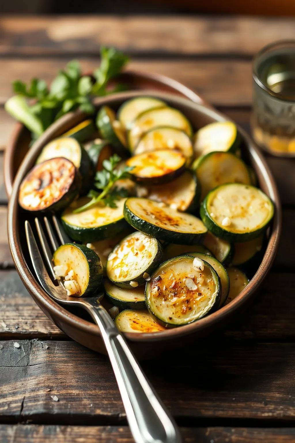 Garlic Zucchini Sauté
