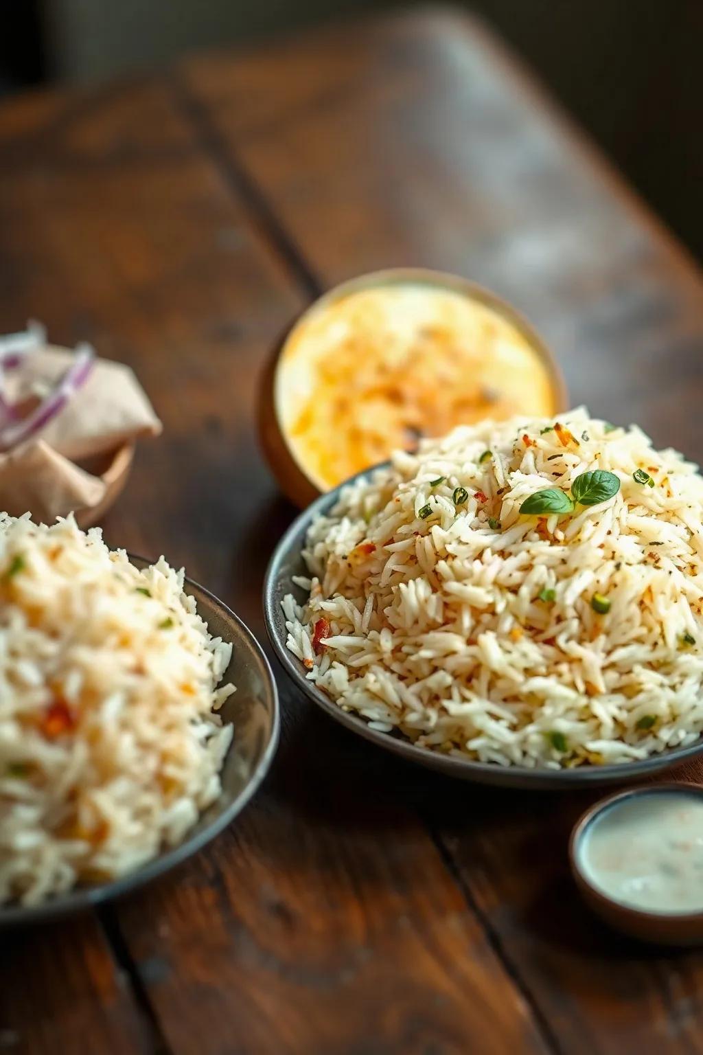 Perfectly Cooked Basmati Rice