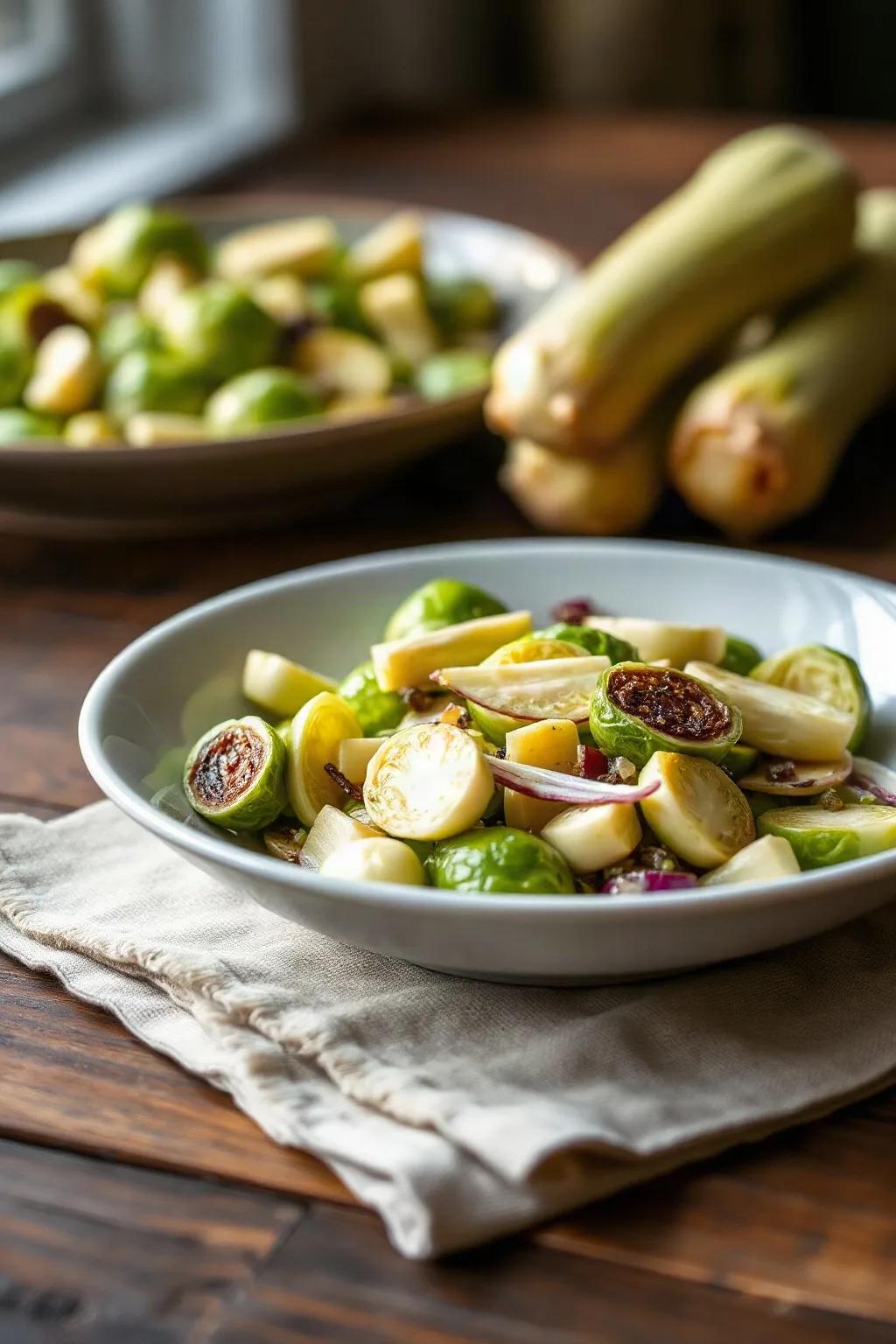 Brussels Sprouts and Endive Salad