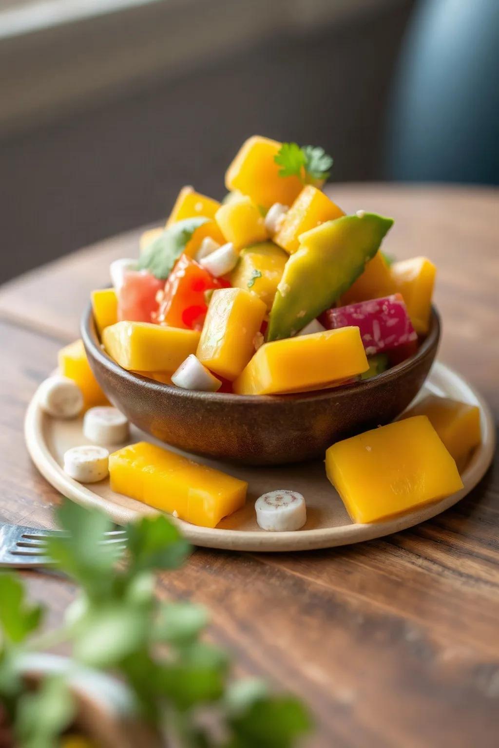 Marie Soleil's Mango and Avocado Salad