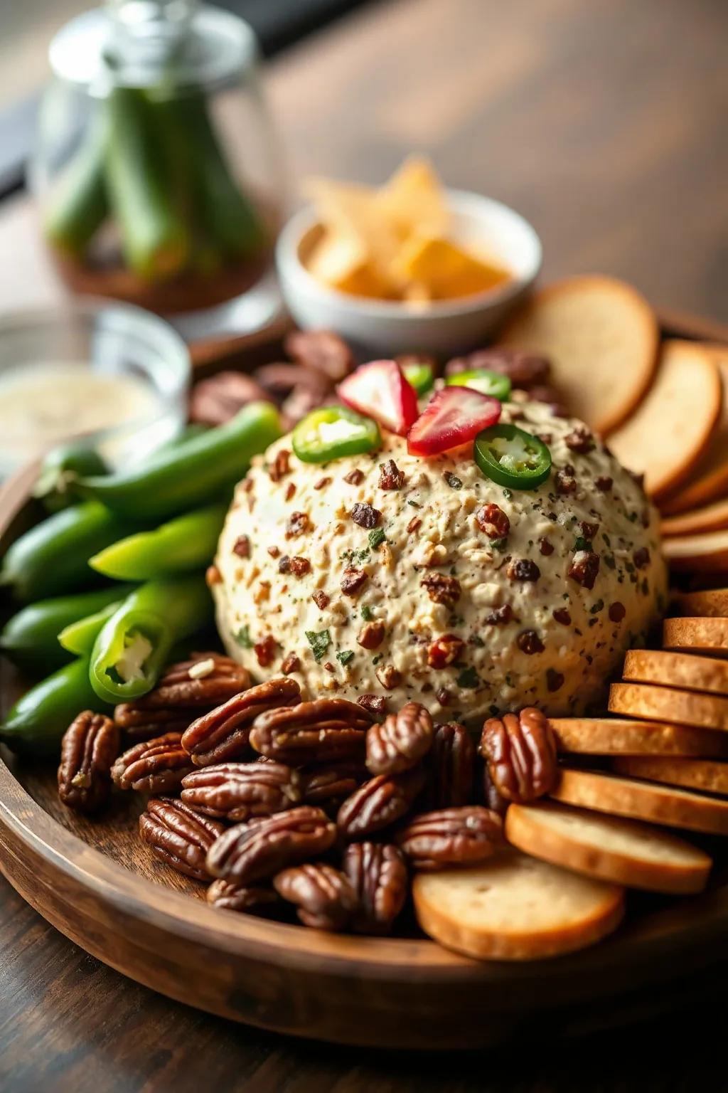 Jalapeño Pecan Cheese Ball