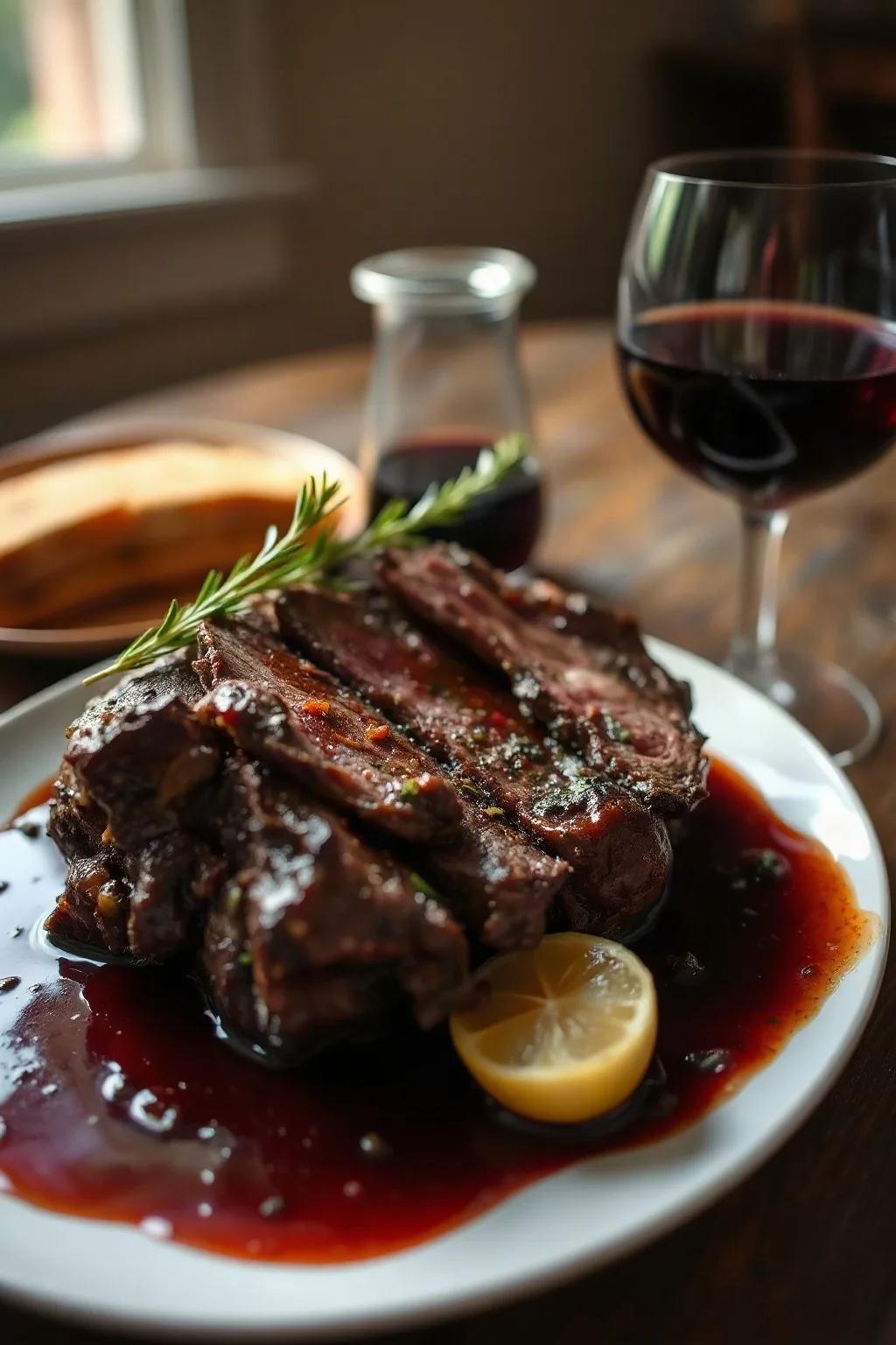 Braised Beef Chuck Roast with Red Wine