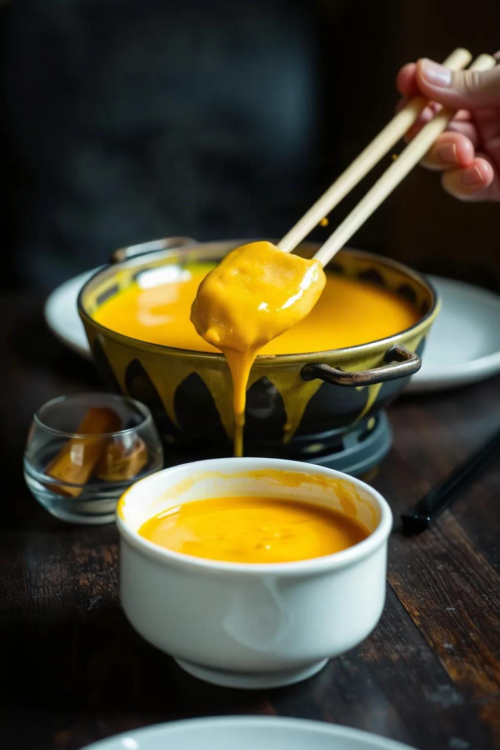 Chinese Fondue with Turmeric