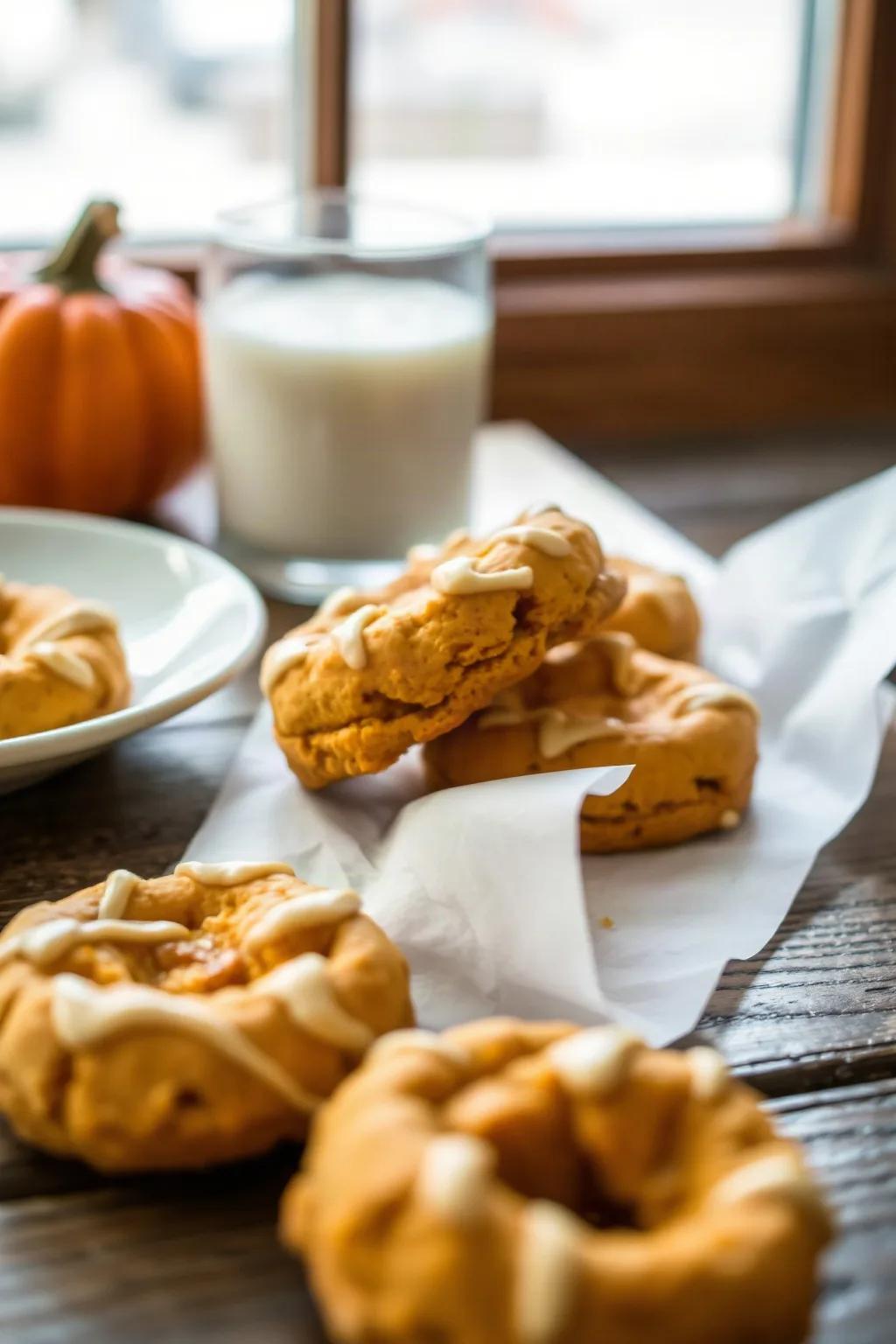 Pumpkin Spice Biscuits