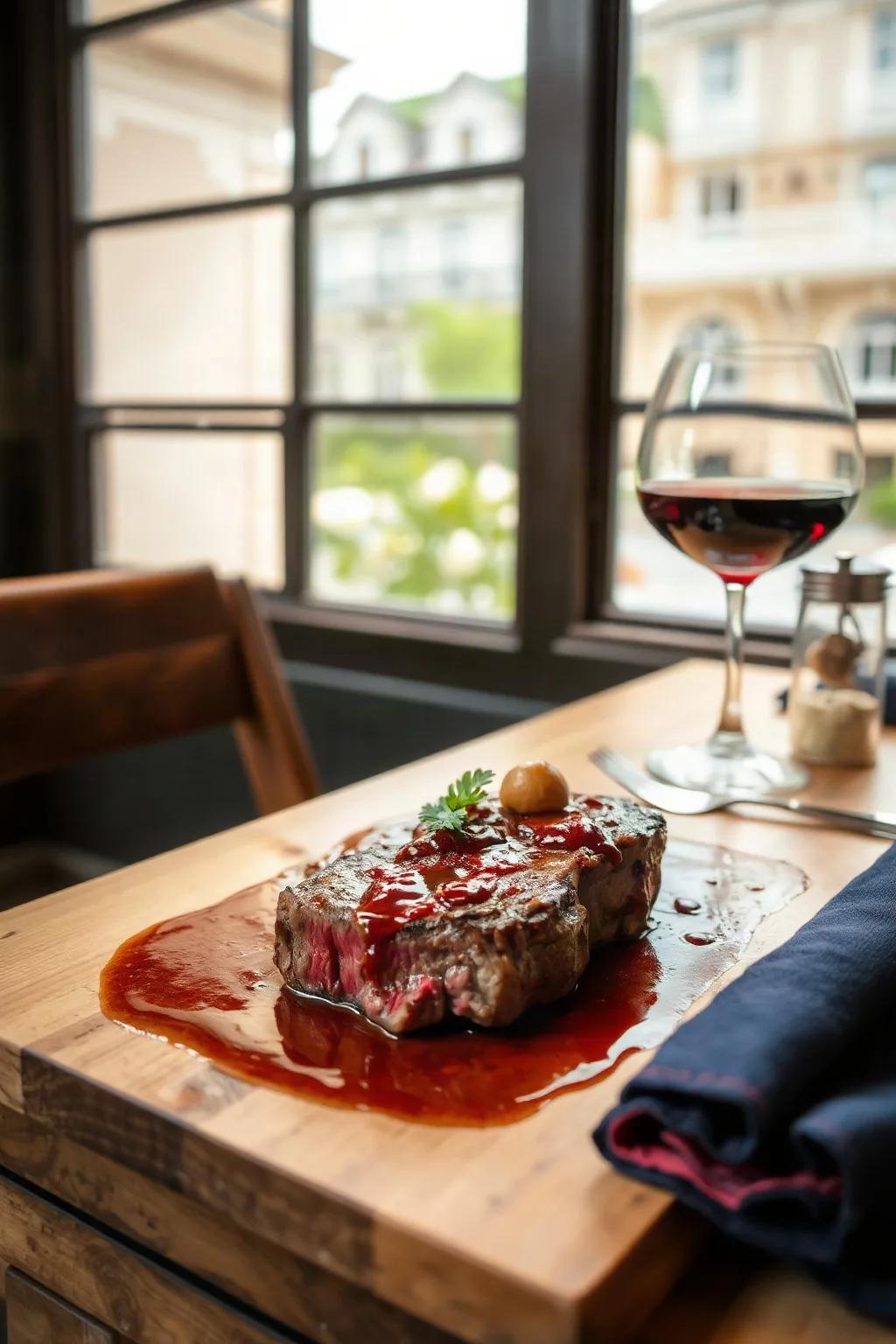 Entrecôte a la Bordelesa