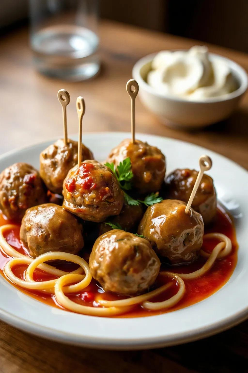 Boulettes de veau quatre usages